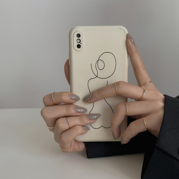 Moodne naiste sõrmusekomplekt tavaline mudel