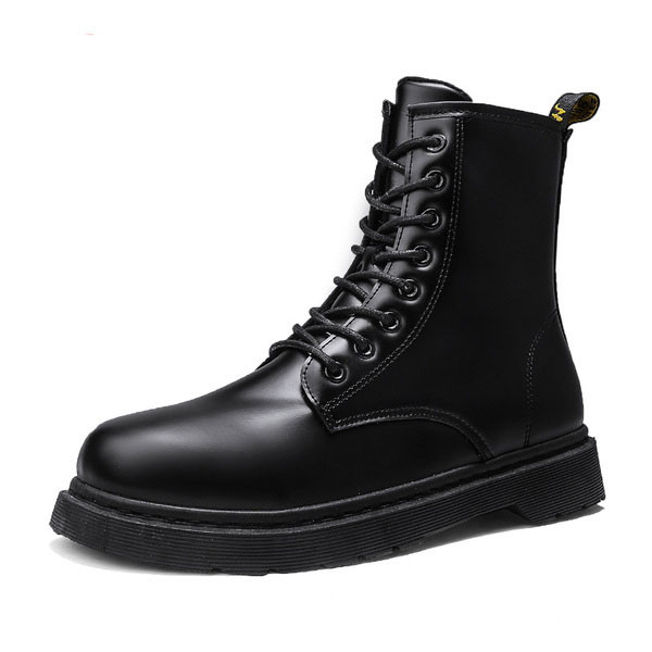 Öko bőrből készült modern férfi csizma - többféle modell