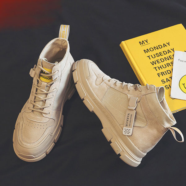 Férfi téli csizma fűzős három színben