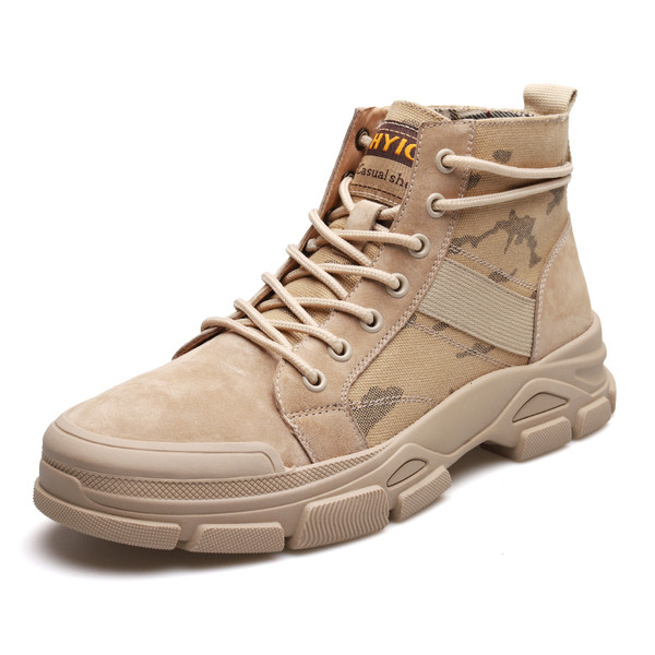 Kamuflaažimustriga meeste tekstiilist saapad