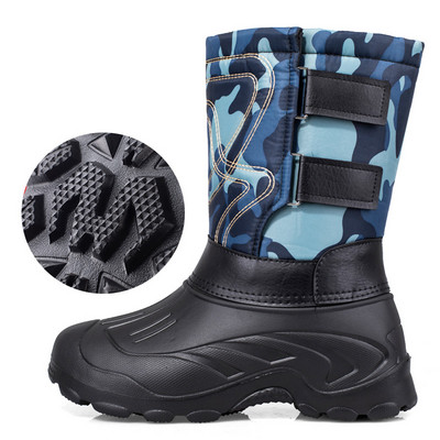 Apres típusú férfi téli csizma - vízálló