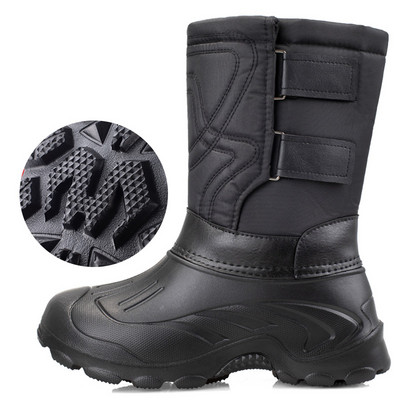 Apres típusú férfi téli csizma - vízálló