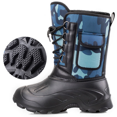 Apres típusú férfi téli csizma - vízálló