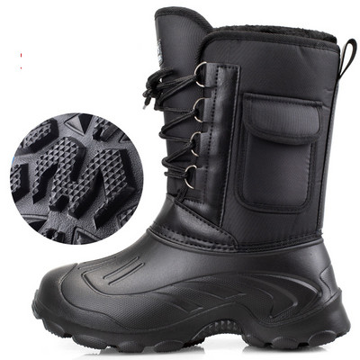 Apres típusú férfi téli csizma - vízálló