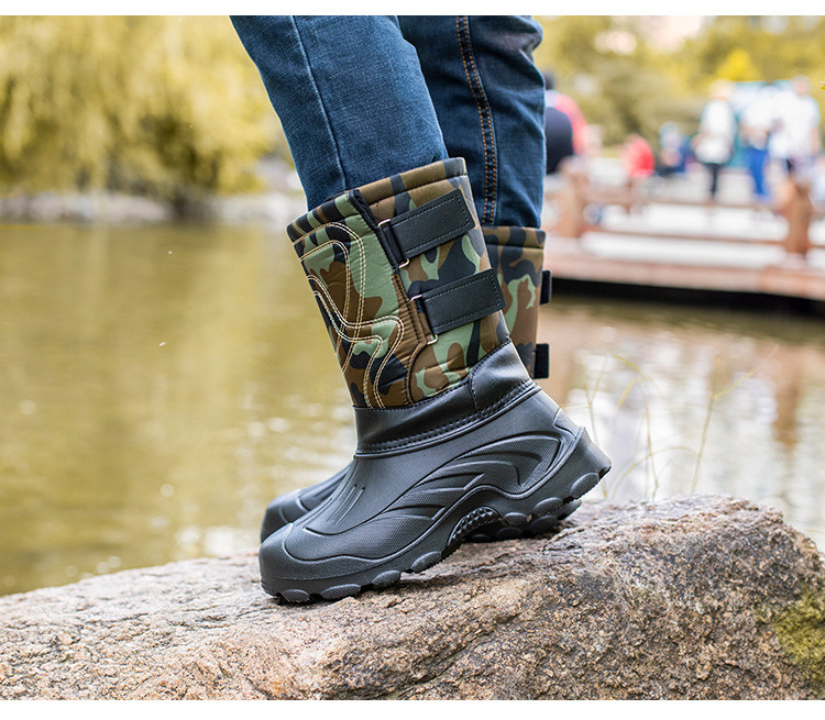 Apres típusú férfi téli csizma - vízálló