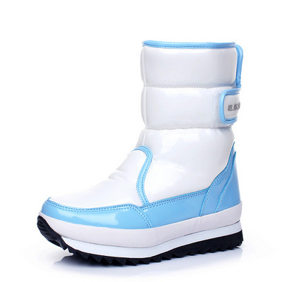 Apres típusú téli csizma tépőzáras foltokkal