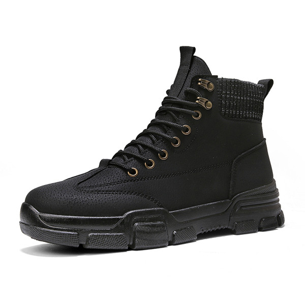 Őszi-téli férfi bőrcsizma új modellje