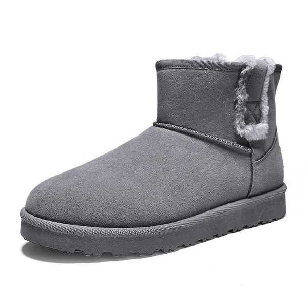 Férfi velúr csizma meleg béléssel - három színben