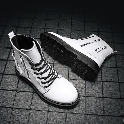 Férfi ökobőr csizma meleg béléssel vagy anélkül