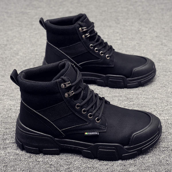 Férfi téli csizma meleg béléssel vagy anélkül