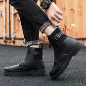 Kubai alkalmi csizma csattal