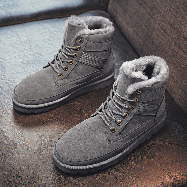 Új férfi csizma modell meleg béléssel és fűzővel