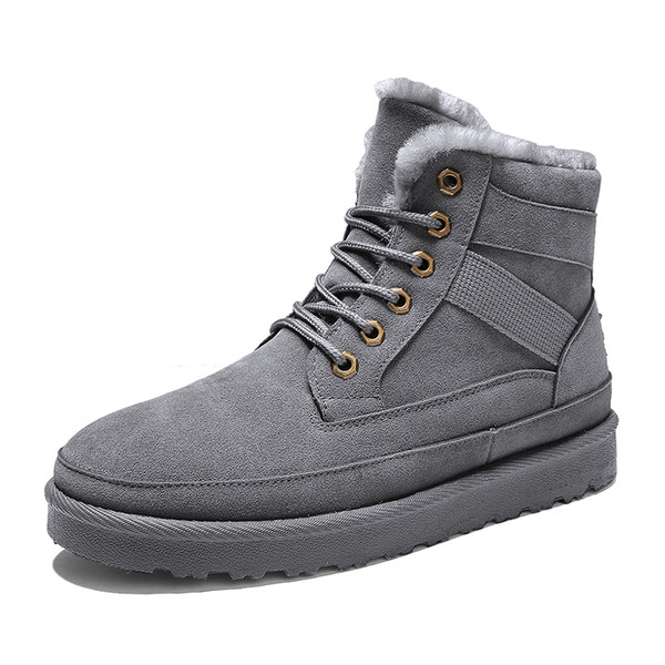 Új férfi csizma modell meleg béléssel és fűzővel