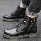 Férfi kubai műbőr meleg béléssel vagy anélkül