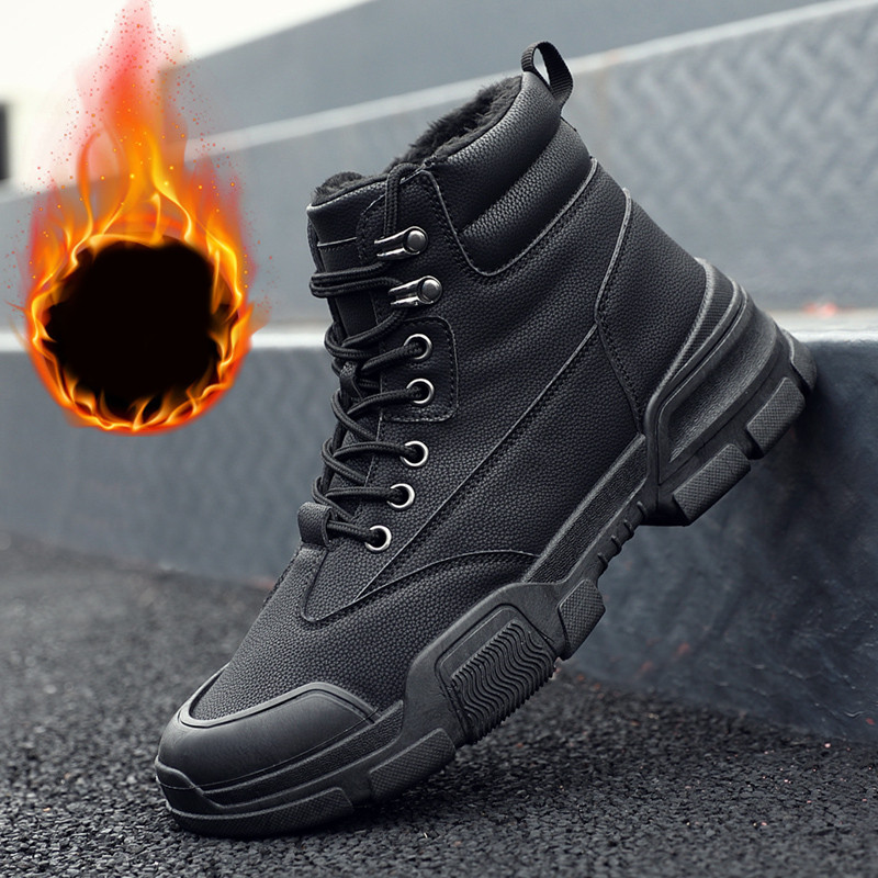 Férfi csizma meleg béléssel vagy anélkül - többféle modell