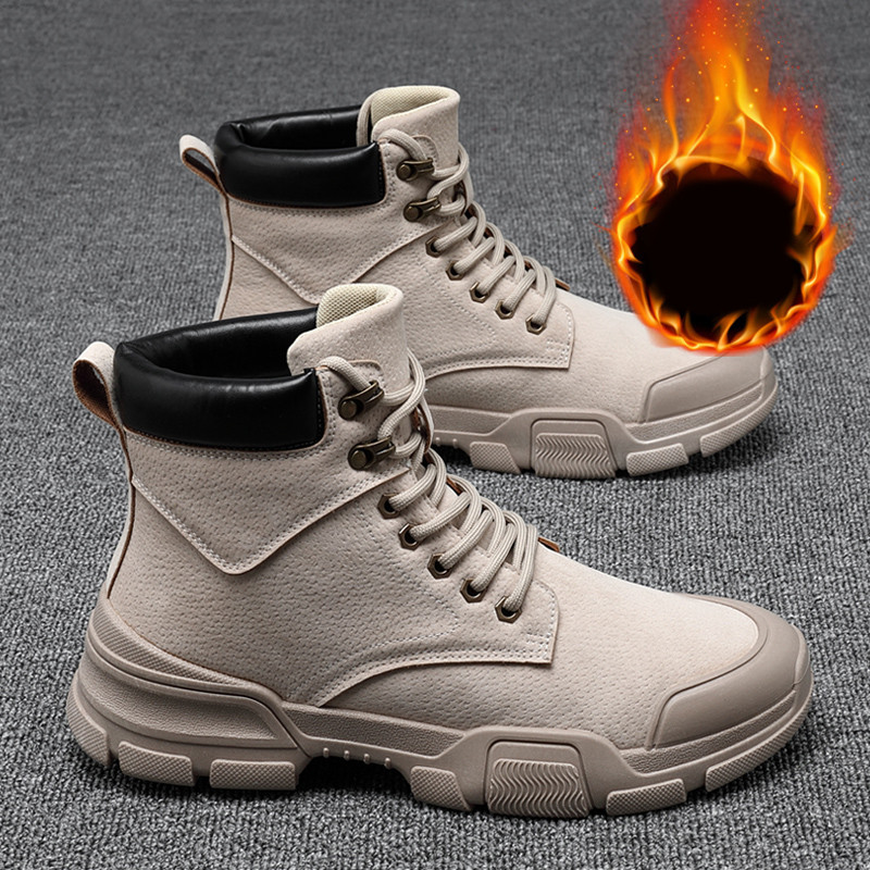 Férfi csizma meleg béléssel vagy anélkül - többféle modell