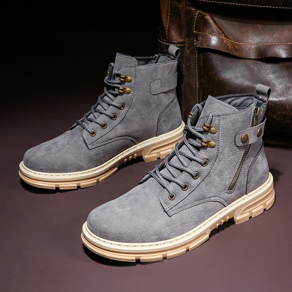 Őszi csizma új modellje eco velúr cipzárral