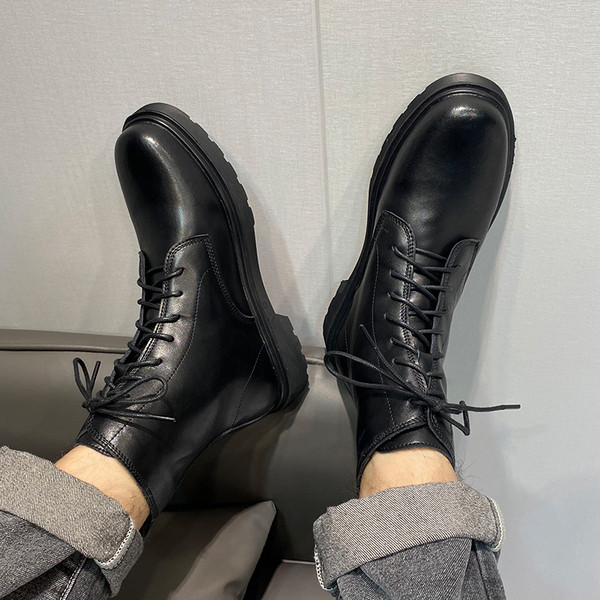 Muške čizme od čiste eko kože