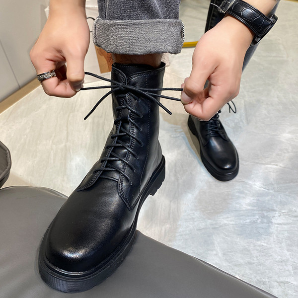 Muške čizme od čiste eko kože