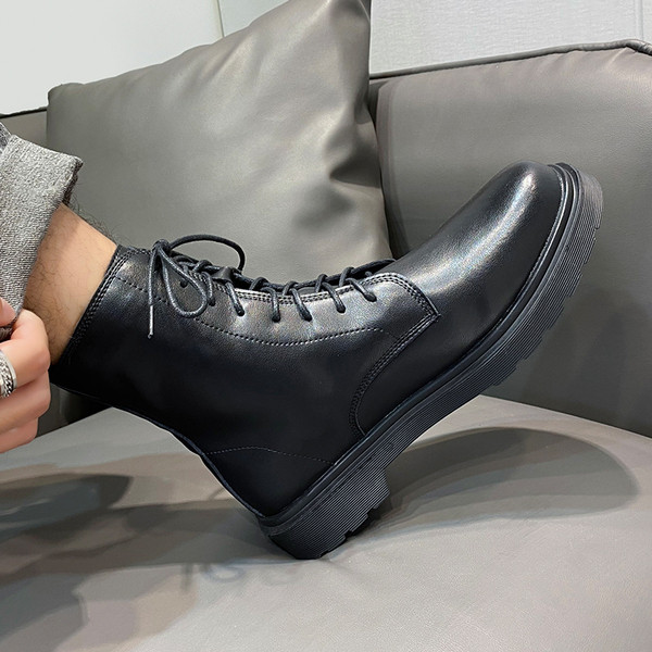 Muške čizme od čiste eko kože