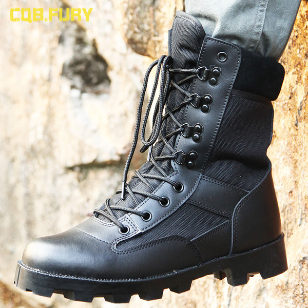 Eko bőrből és textilből készült téli férfi csizma