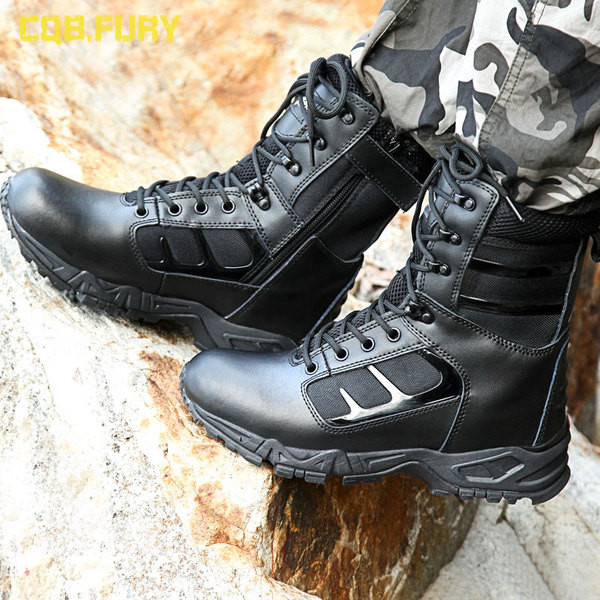 Öko-nahast ja tekstiilist meeste saapad - kerged