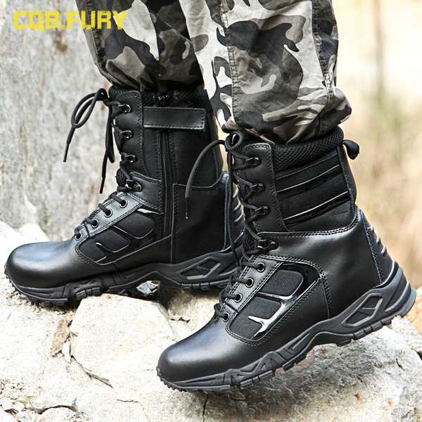 Öko-nahast ja tekstiilist meeste saapad - kerged