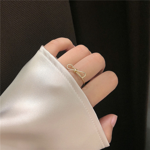 Modern női karcsú gyűrűs sima modell