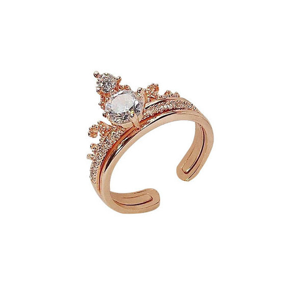 Stiilne komplekt kahest naiste kivikestest sõrmusest