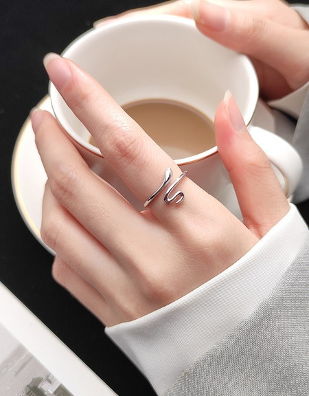 Női alkalmi karcsú gyűrűs sima modell