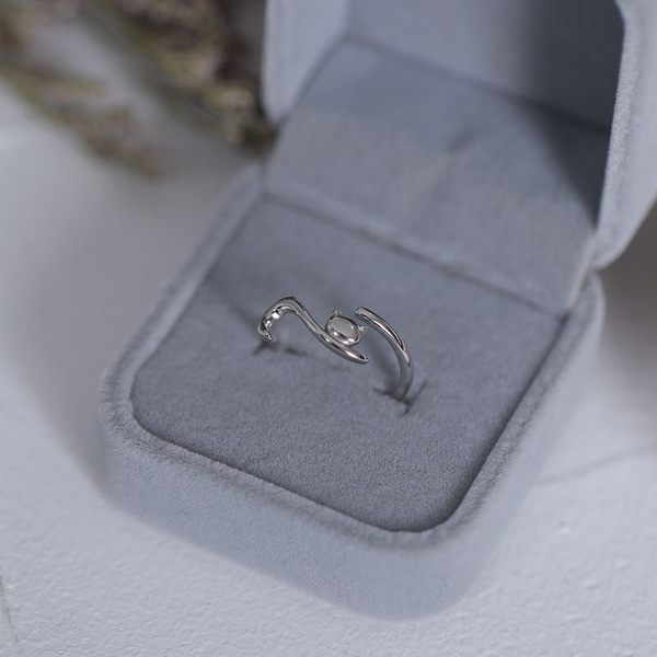 Naiste vabaaja sõrmuse tavaline mudel