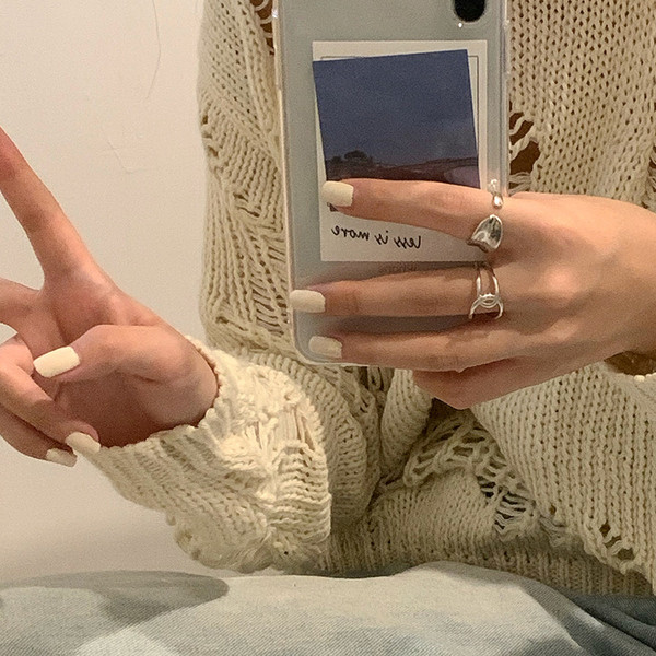 Női hétköznapi gyűrű kétféle modellben