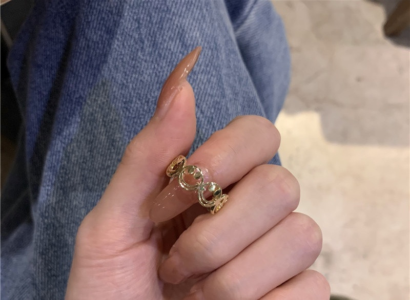 Naiste igapäevane moodne sõrmus