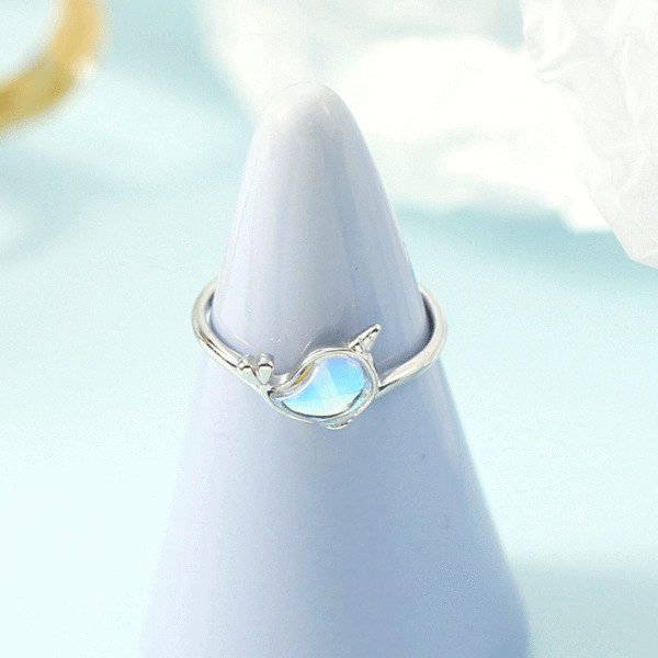 Γυναικείο casual δαχτυλίδι λεπτό μοντέλο με διακοσμητικές πέτρες 