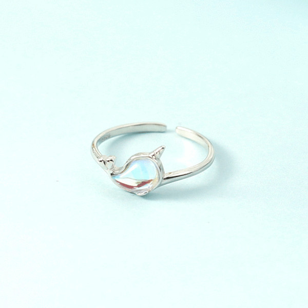 Γυναικείο casual δαχτυλίδι λεπτό μοντέλο με διακοσμητικές πέτρες 