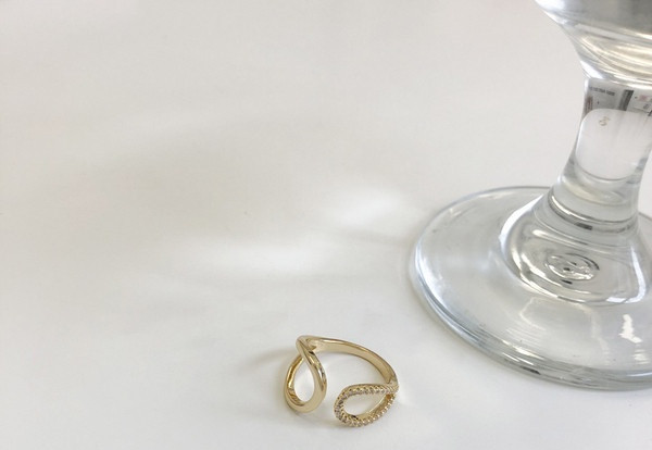 Női széles gyűrűs sima modell