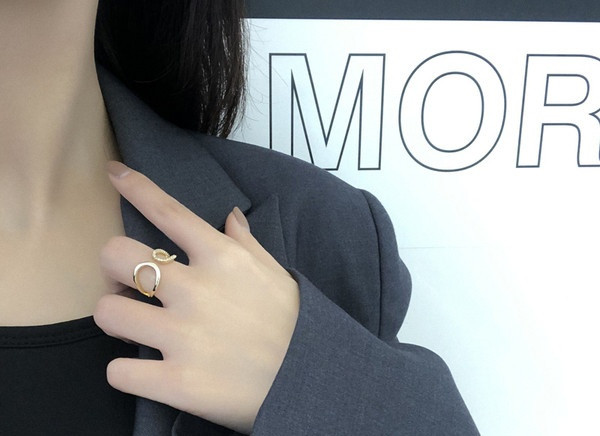 Női széles gyűrűs sima modell