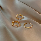 Γυναικείο σετ από τρία δαχτυλίδια