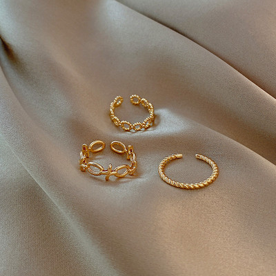 Γυναικείο σετ από τρία δαχτυλίδια