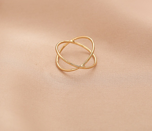 Naiste õhuke tavaline modellsõrmus