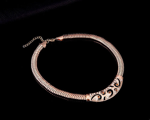 Praegune naiste komplekt kaelakee kõrvarõngad käevõru ja sõrmus