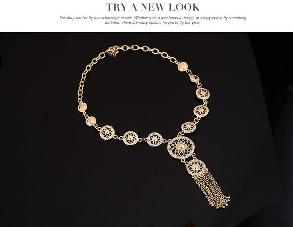 Stiilne kaelakee sõrmuse käevõru ja kõrvarõngaste komplekt