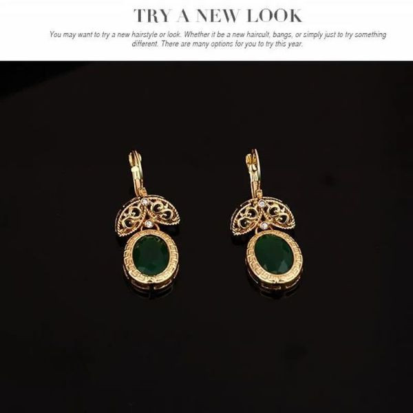 Naiste stiilne kaelakee käevõru sõrmuse ja kõrvarõngaste komplekt