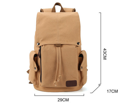 Meeste igapäevane tõmbluku ja paeltega seljakott - kaks mudelit