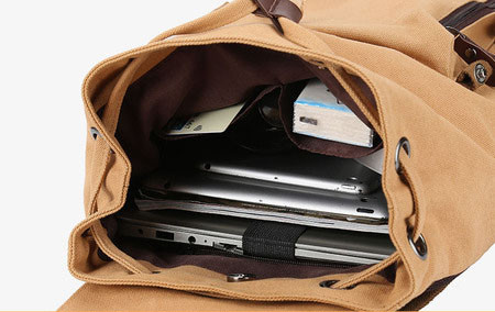 Meeste igapäevane tõmbluku ja paeltega seljakott - kaks mudelit