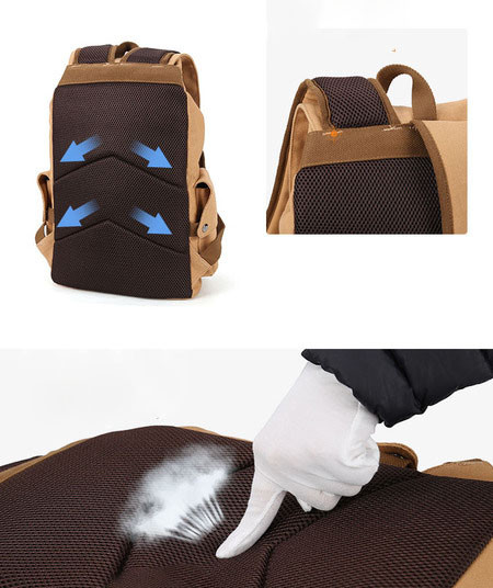 Meeste igapäevane tõmbluku ja paeltega seljakott - kaks mudelit