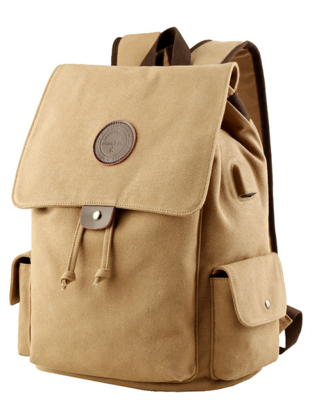 Lezser férfi textil hátizsák zsebbel