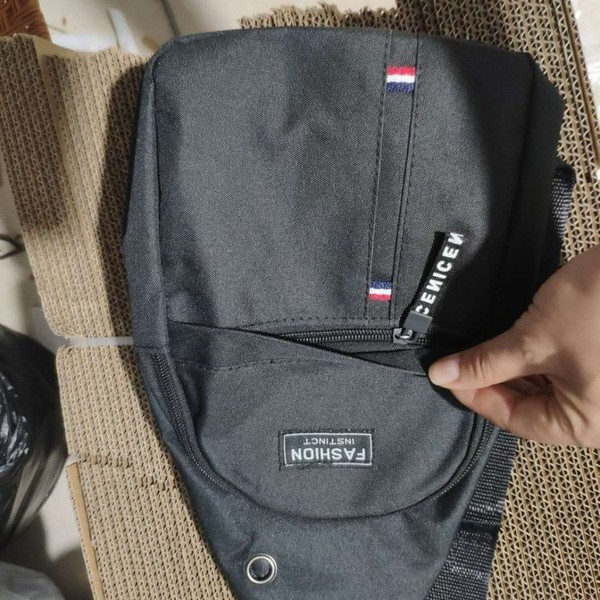 Meeste väike tekstiilist seljakott