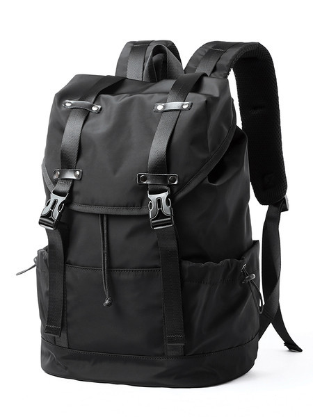 Új modell férfi hátizsák fekete zsebekkel