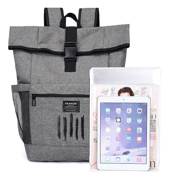 Uus mudel meeste seljakott tekstiilist taskutega